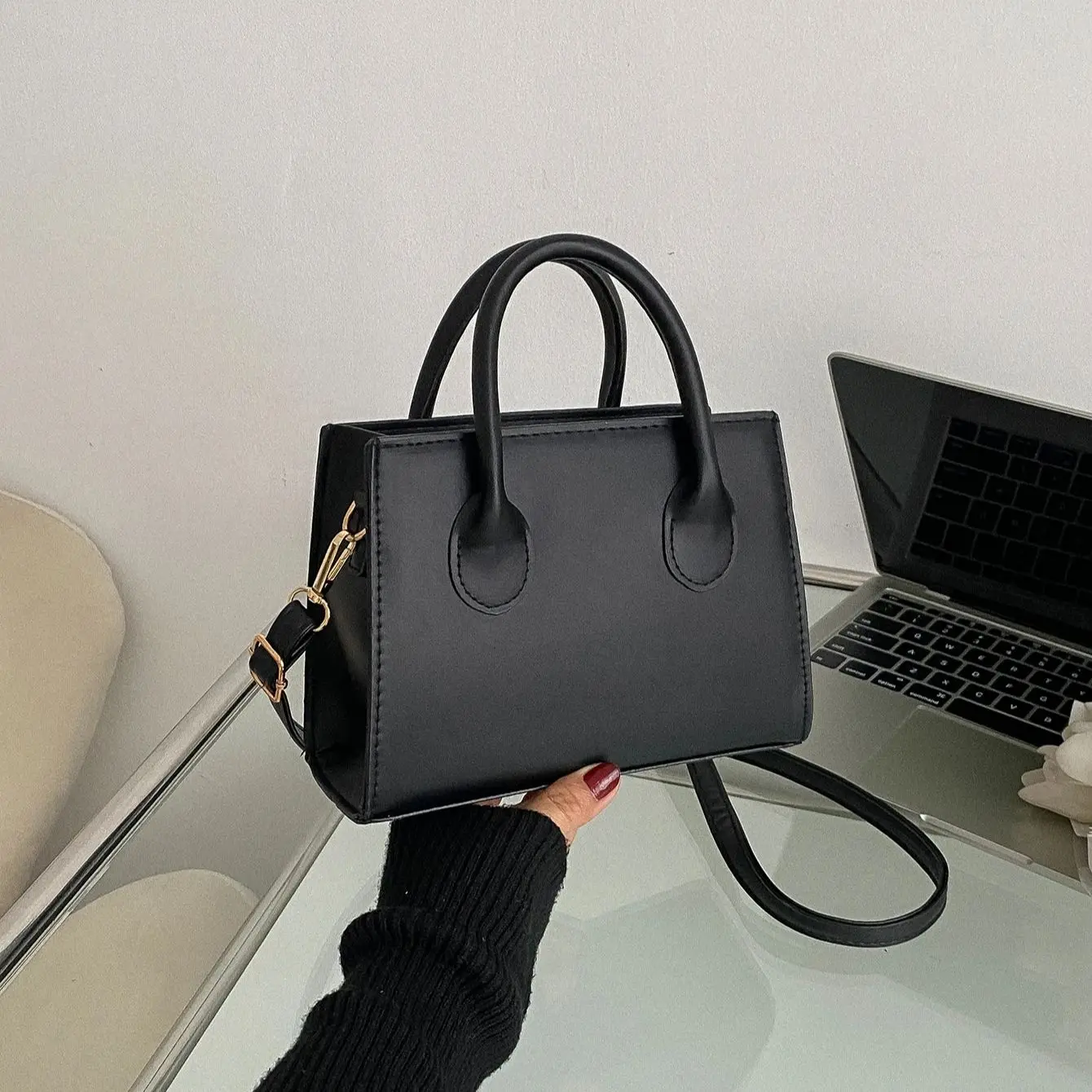 Sacs à bandoulière décontractés en cuir PU pour femmes dames, fourre-tout de luxe de styliste, Sac à bandoulière de voyage de grande capacité