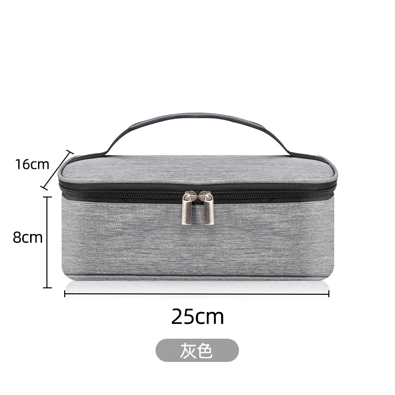 sac à déjeuner carré isolé pour femmes, refroidisseur thermique, boîte à bento, sacs de transport de nourriture, portable voyage pique nique livraison conteneur de repas