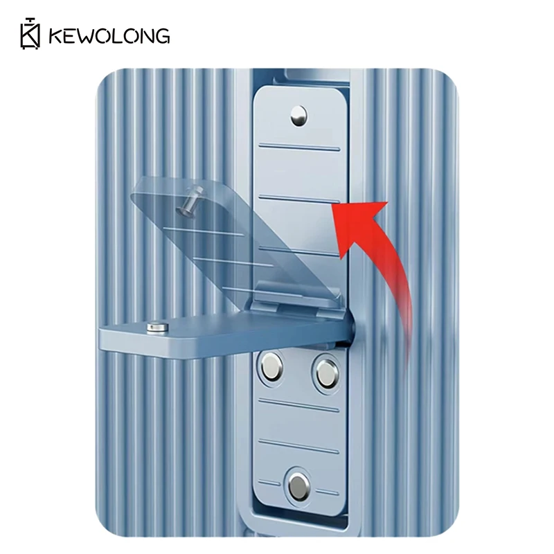 valise de coffre pour enfants, ensemble de bagages pour enfants de 20 + 14 pouces et 24 + 14 pouces, bagage de cabine pullman de couleur arc en ciel avec poussette