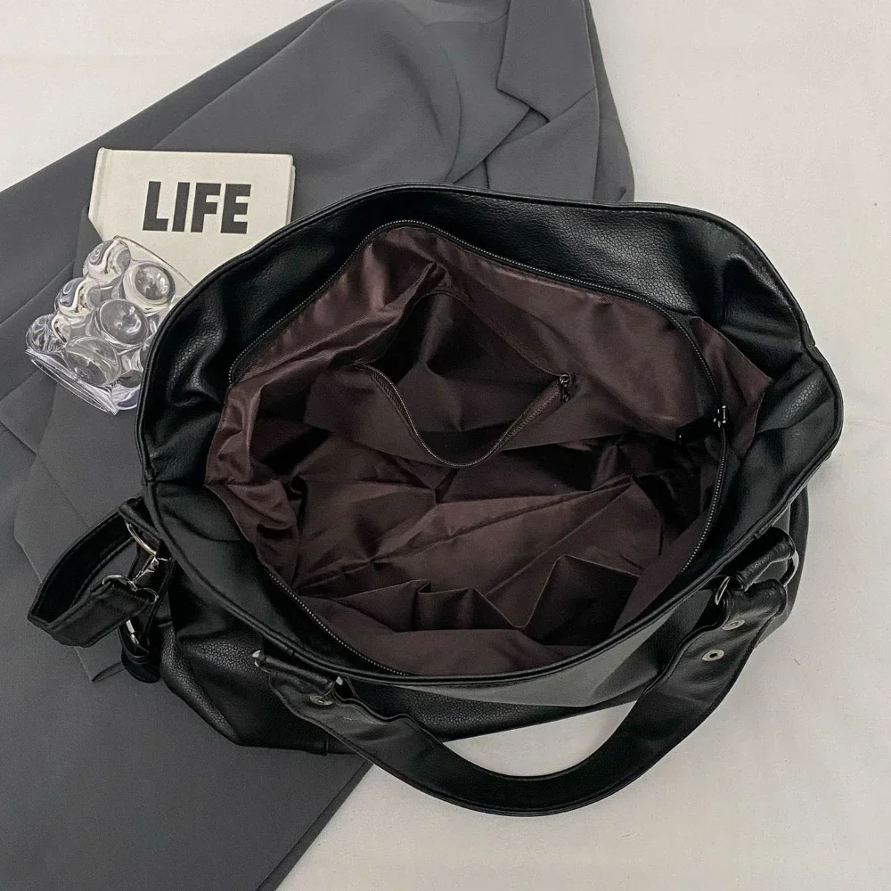 sac à main hobo de grande capacité en cuir souple pour femme, grand fourre tout stylé, sacoche hobos pour dame