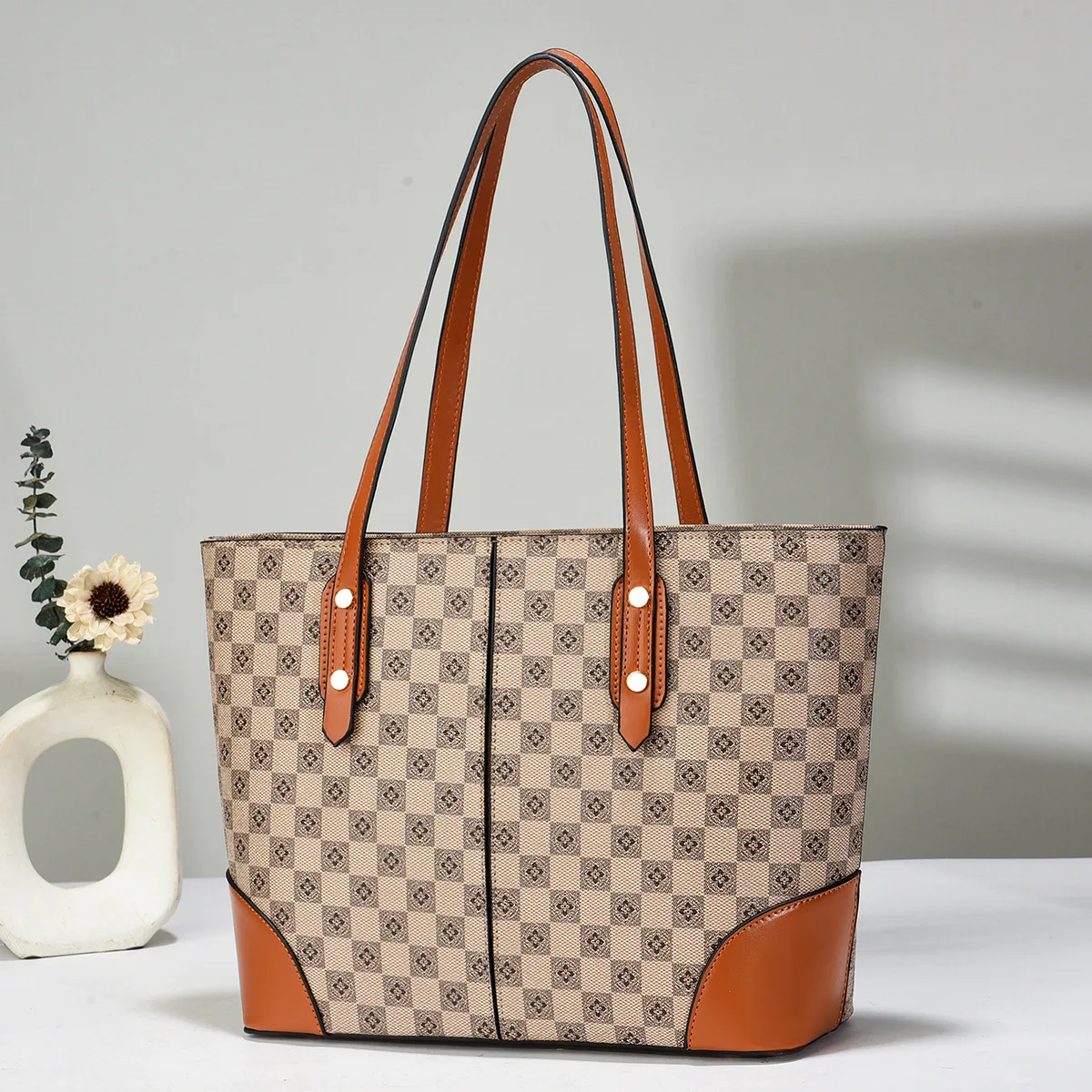 Cartable sacs à main sacs à main pour femmes sacs à bandoulière en cuir végétalien sac fourre-tout grande capacité sac à poignée supérieure pour femme