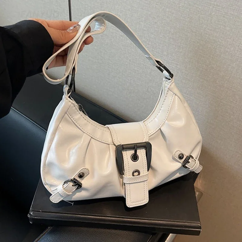 y2k – sac à bandoulière hobo plissé rétro pour femmes, pochette sous les bras de style maillard, pour voyage, travail, shopping, offre spéciale