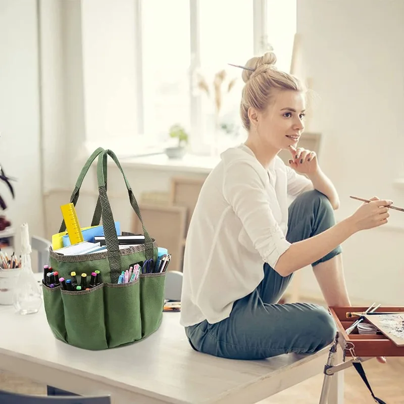 sac fourre tout avec plusieurs poches pour femmes, sac à main à bandoulière, tout fourre tout avec compartiments, sac portable pour enseignant