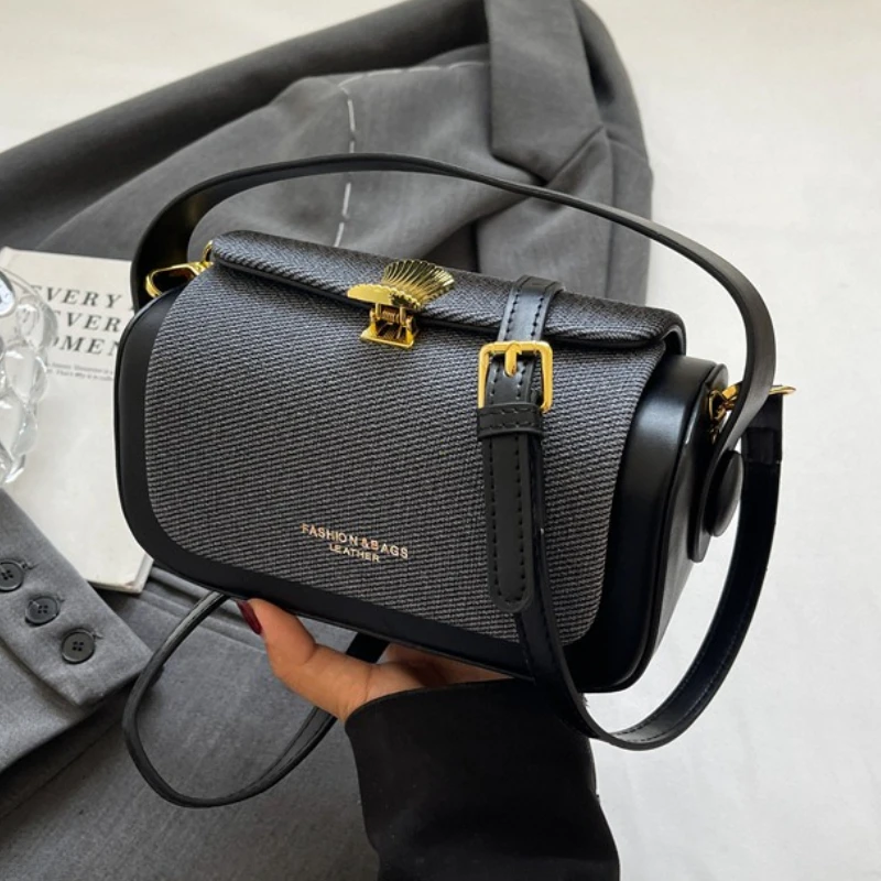 Mini sacs à bandoulière carrés simples pour femmes, sacs à main et sacs à main de luxe de styliste en forme de boîte, cartables à bandoulière de couleur Pure, 2025