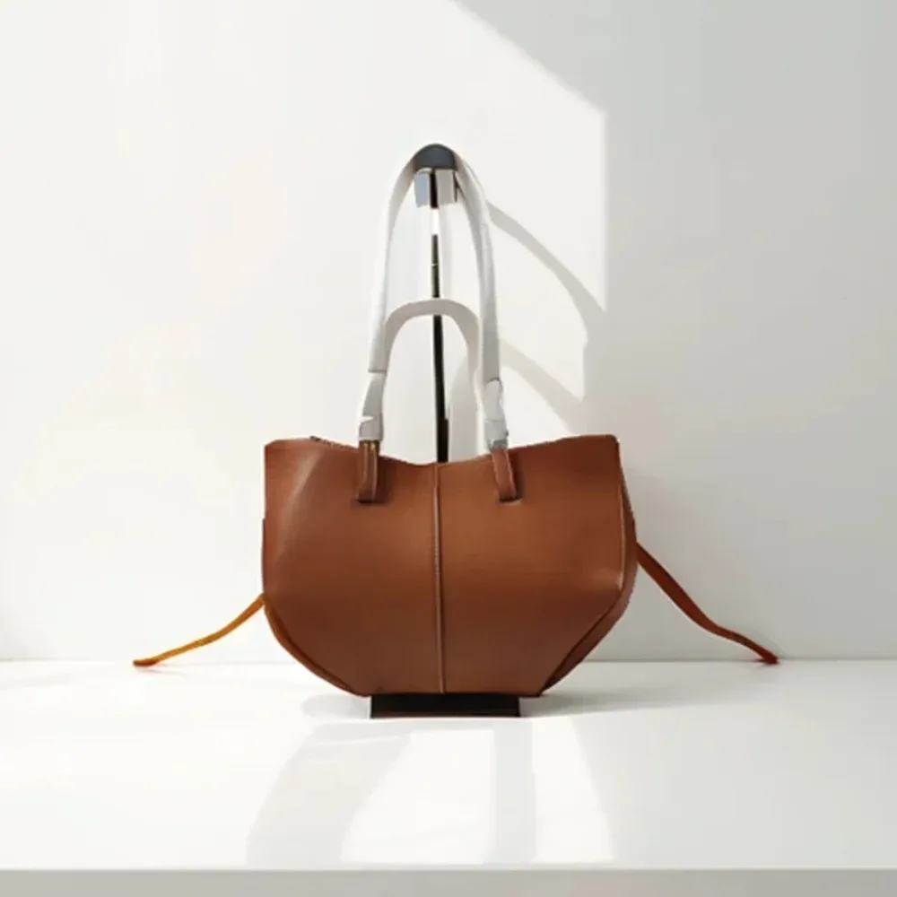 sac À main grande capacité style classique Élégant vintage sac À bandoulière forme seau sous accoudoirs polyvalent tendance sac