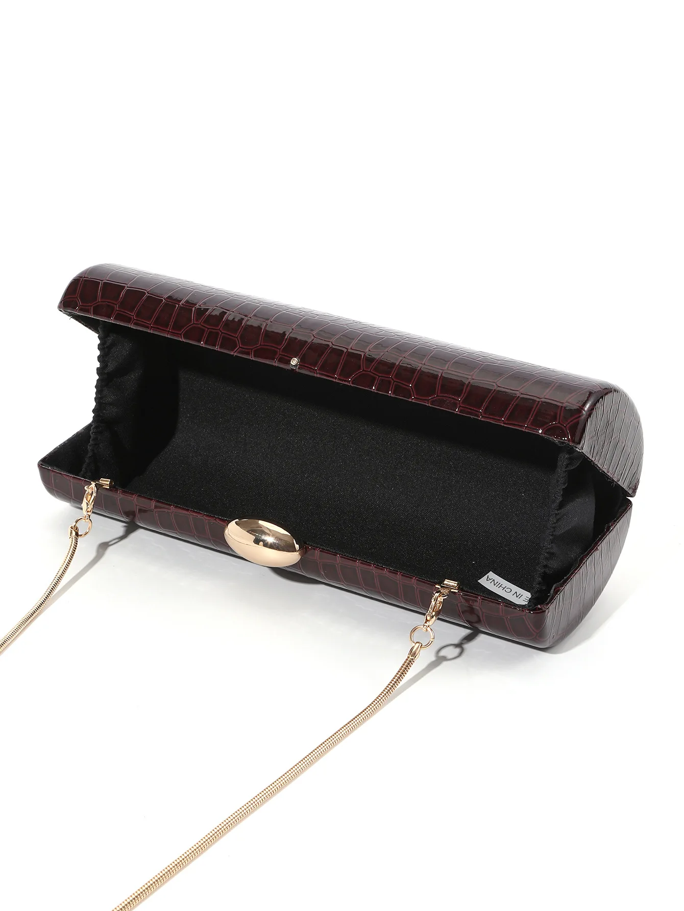 sac de soirée en cuir de luxe pour femme, sac à main baguette, sac à main pour robe de mariée, pocommuniste de banquet de fête, sac initié féminin