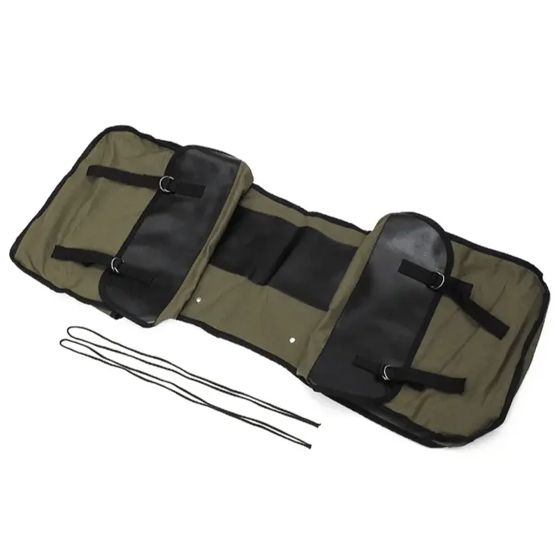 sacoches universelles de dégager de moto en toile, sacoches de voyage pour scooter, sac à outils pour sportster, honda, yamaha, suzuki, vélo
