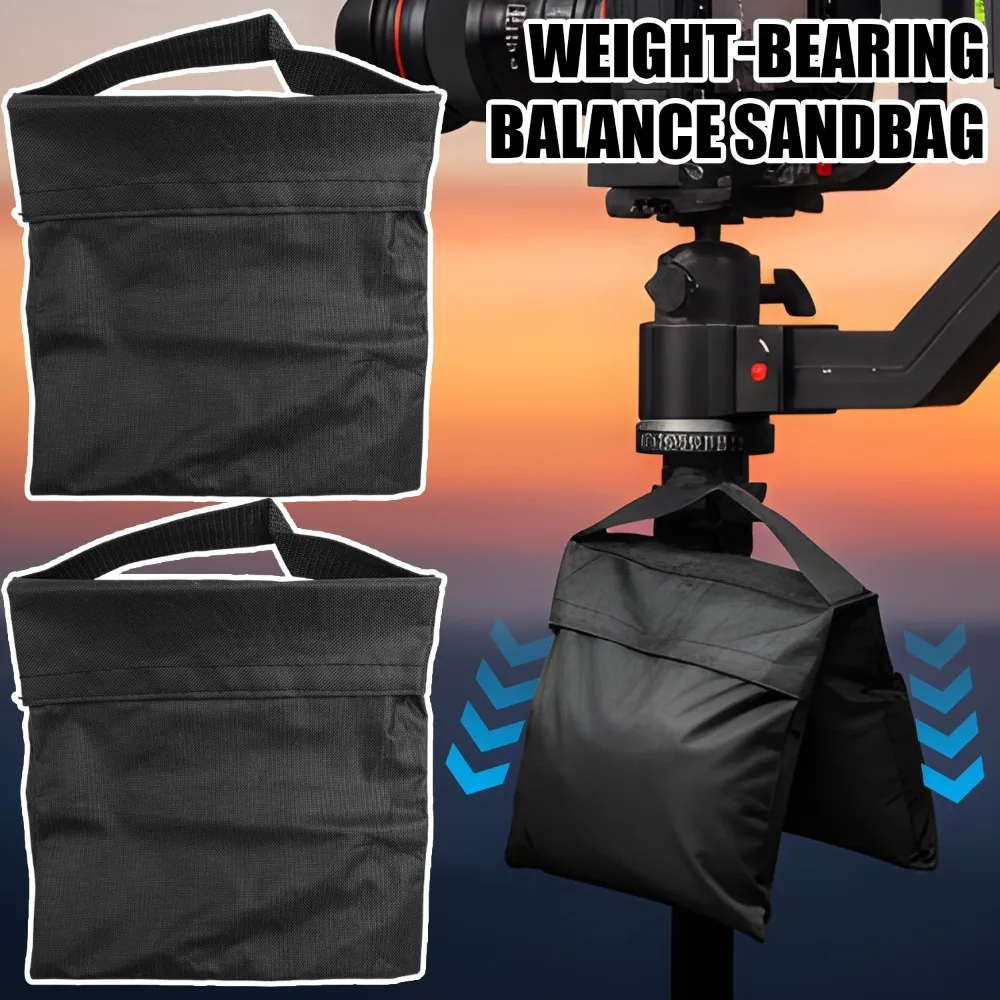 sac de sable d'équilibre portant pour photographie vidéo, sacoche robuste pour support d'arrière plan, trépied, auvent, tente, base de parapluie