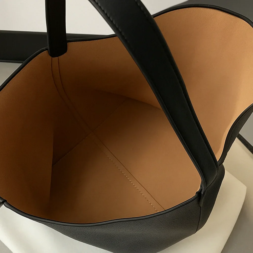 sac fourre tout simple pour femmes, sacoche à bandoulière à la mode, shopping en plein air, rangement de grande capacité, sac de shopping, sacs à main seau