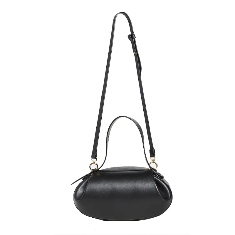 sac populaire de niche, sac à bandoulière, petit sac rond décontracté et polyvalent pour femmes, sac baguette, sac à main