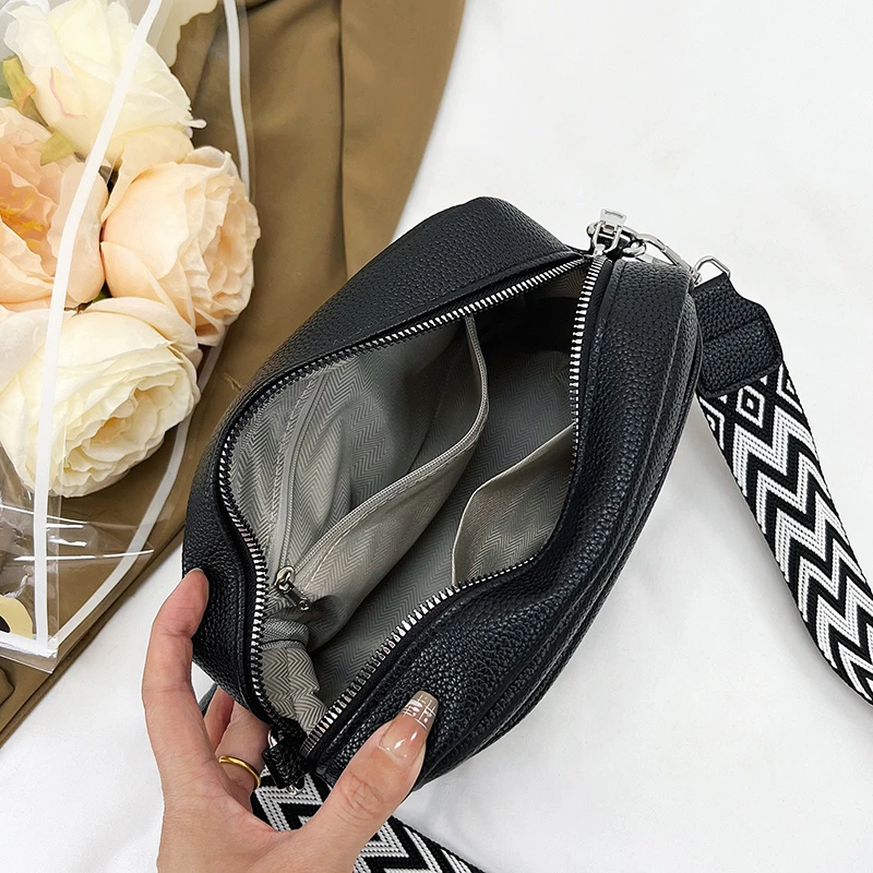 nouveau sac pour femmes femmes large bandoulière mode simple banlieue décontracté unique épaule sac à bandoulière petit sac carré