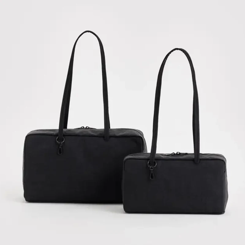sac à bandoulière carré simple de grande capacité, sac à main en nylon à carreaux, sac de voyage en toile durable, sac de rangement à usage quotidien