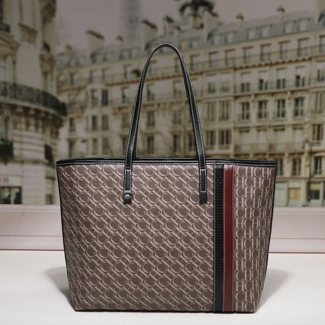 CH ​ Sac fourre-tout pour femmes, sac à main à bandoulière de grande capacité, bandoulière Chic pour le quotidien, élégant et spacieux, nouvelle collection 2025 ​