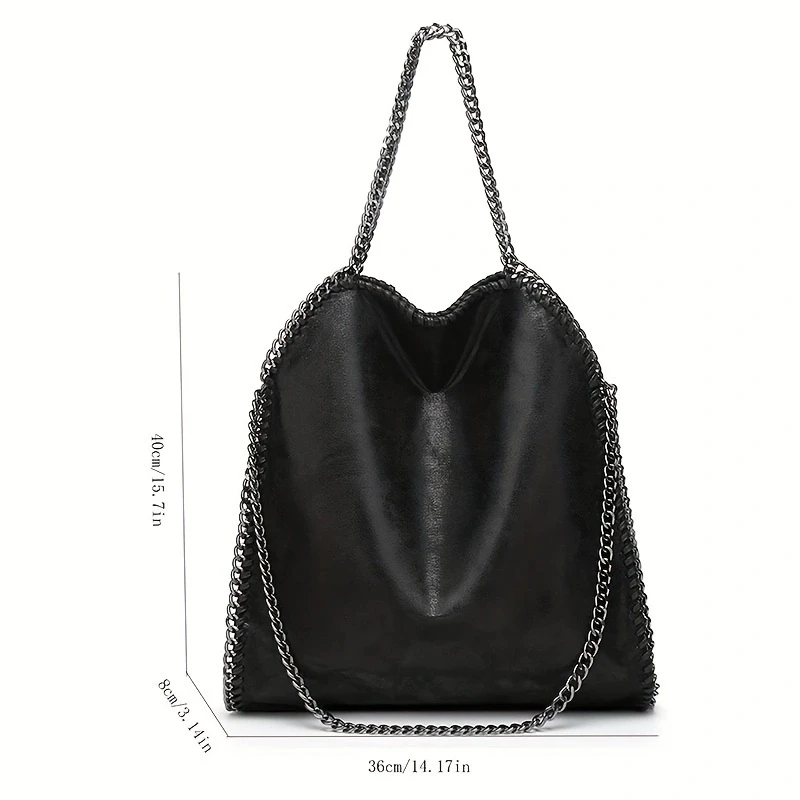 sacs à main design de mode pour femmes, sac à main de poche décontracté avec chaîne portable, grand sac à bandoulière, cadeau d'anniversaire