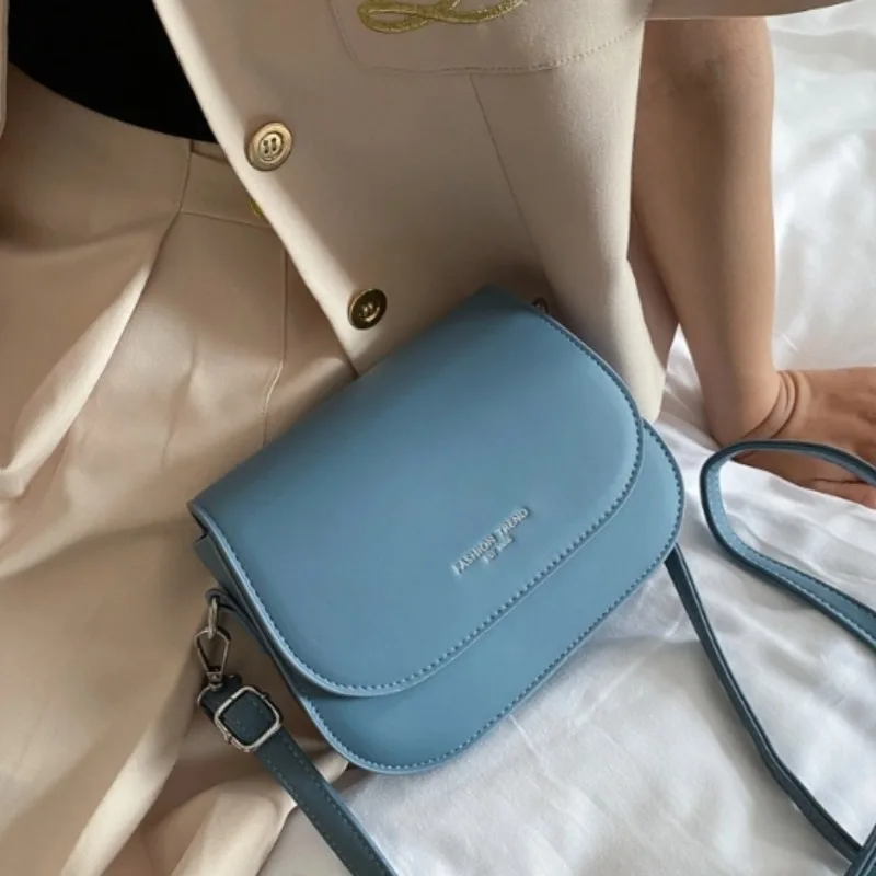 sac de selle sac à bandoulière pour femme sac fille, tendance de la mode simple d'été, sac à bandoulière étranger pour femme