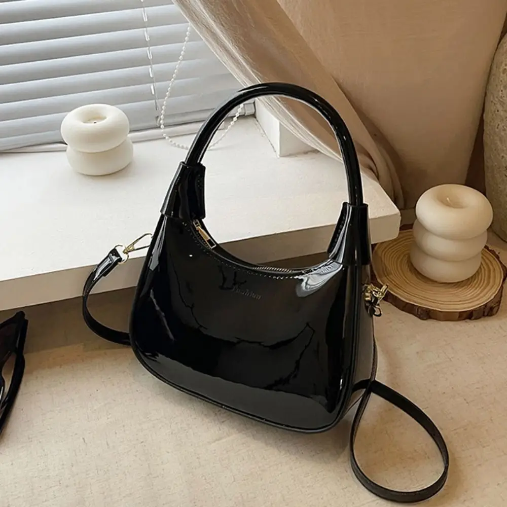 sac fourre tout classique en pu hobo, élégant, grande capacité, sac sous les bras français, anti éclaboussures, texture polyester d'eau, sac à main de voyage