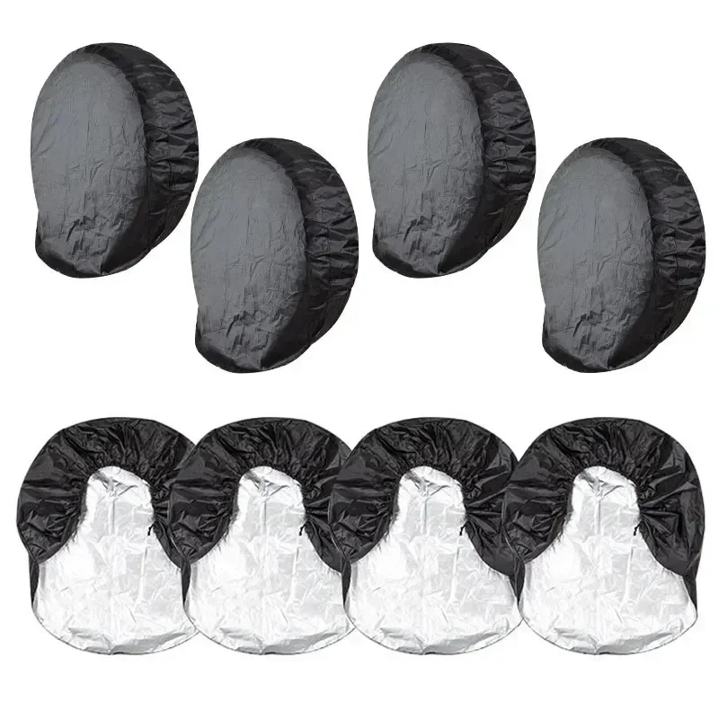 27 32 pouces universel roue pneu couvre étui voiture pneus sac de rangement véhicule roue protecteur pour rv camion suv voiture camping car voiture style