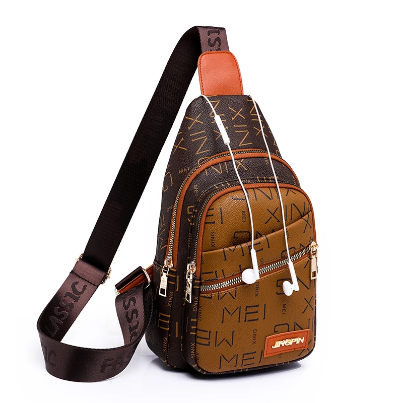 femmes sac nouvelle mode sacs de poitrine pour femmes dames sac à bandoulière poitrine pack en cuir pu sac à bandoulière court voyage sacs à bandoulière de luxe