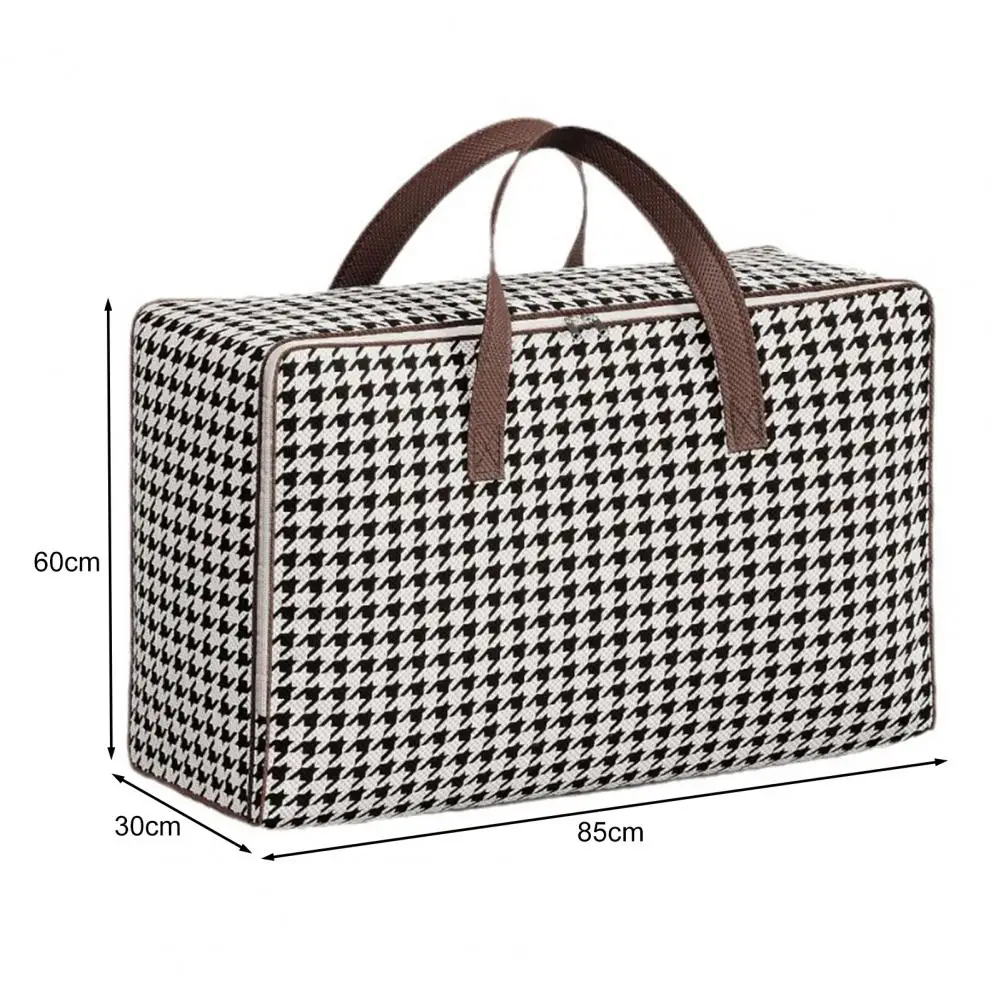 sac de rangement de couette portable, sac de rangement de vêtements, sac de rangement de couette étanche avec poignées renforcées, capacité pour vêtements