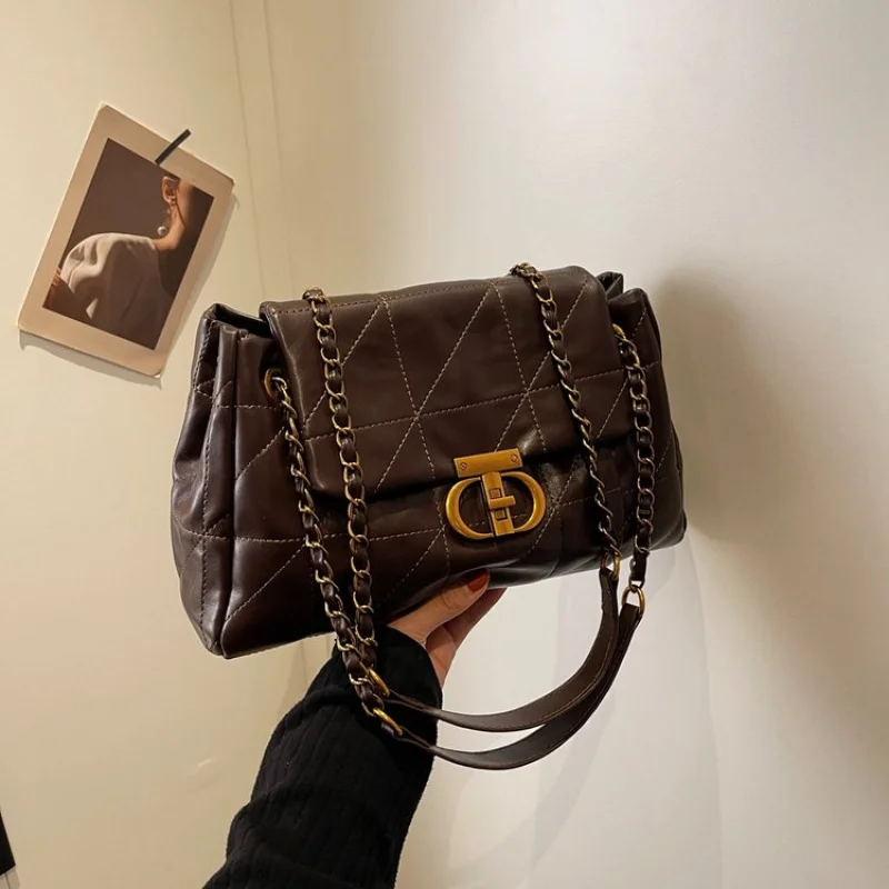 sac à main à la mode pour femmes, en cuir fin, décontracté, tendance, look quotidien 