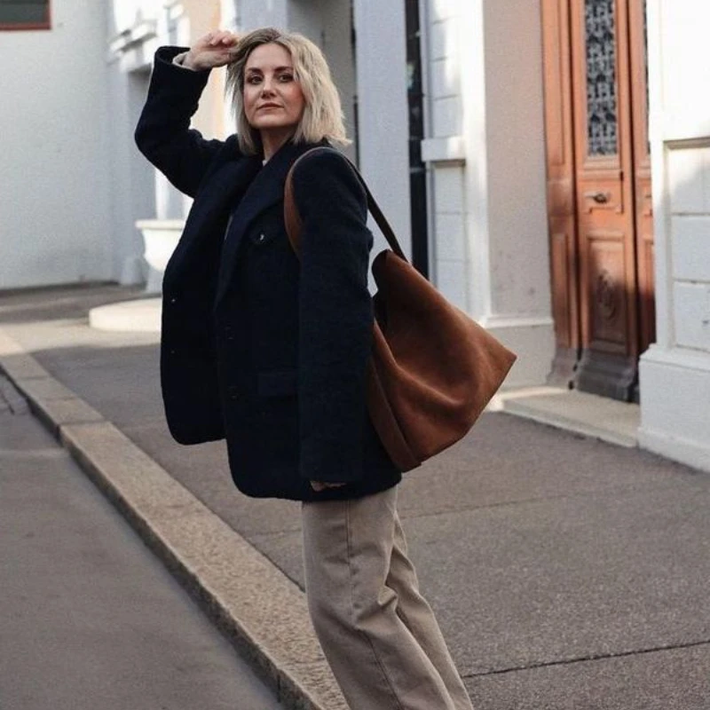 sac fourre tout décontracté commpiedmont pour femme, conception de niche, ceinture rétro strucinitié, sac e27, grande capacité, tempérament, nouveau, 2025