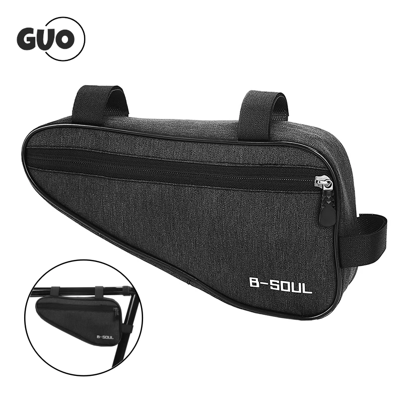 Sac triangulaire pour cadre avant de vélo, pochette de rangement de dégager, imperméable, poudres, durable, polyvalent, accessoires de bicyclette