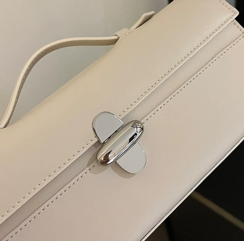 savette marque en cuir véritable petit sac carré rectangulaire baguette fourre tout femmes simple sac à main