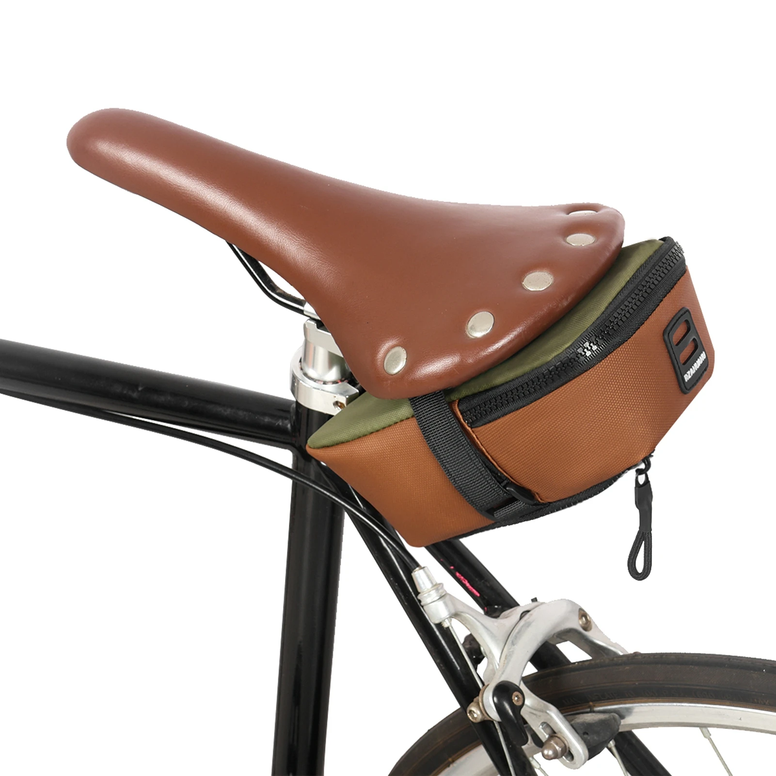 Sac de selle sac de selle de grande capacité sac de siège arrière extensible étanche sac sous siège de vélo