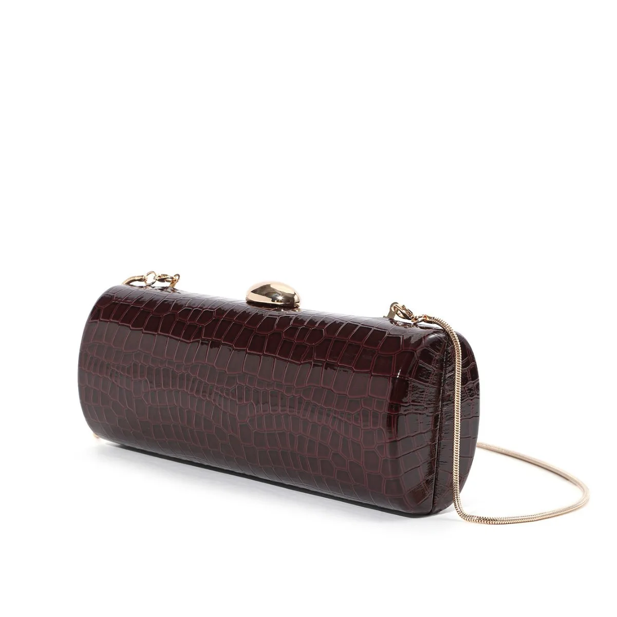 sac de soirée en cuir de luxe pour femme, sac à main baguette, sac à main pour robe de mariée, pocommuniste de banquet de fête, sac initié féminin