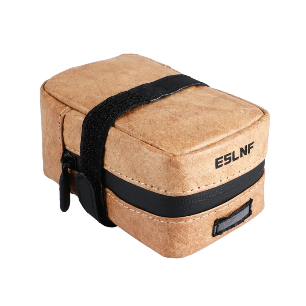sac de selle de vélo 600d tpu, sans couture, étanche, résistant à l'usure, boucle de laçage rotative, mini sacoche, accessoire de vélo