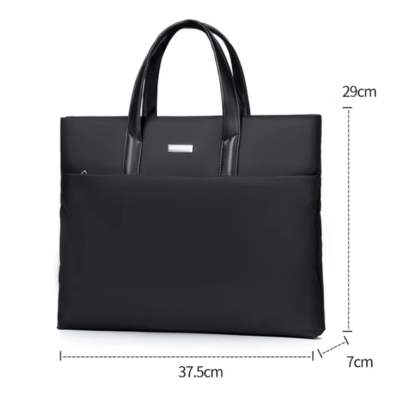 sac fourre tout pour ordinateur portable sac à main de bureau d'affaires de grande capacité avec compartiment pour ordinateur portable, porte documents sac d'ordinateur pour hommes d'affaires
