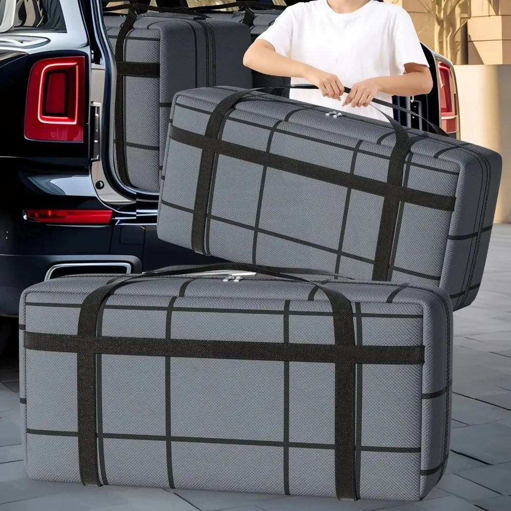 sac de rangement pour vêtements épais, gain de place, sac polochon anti poussière de grande capacité, sac de rangement de couette portable réutilisable pour dortoir