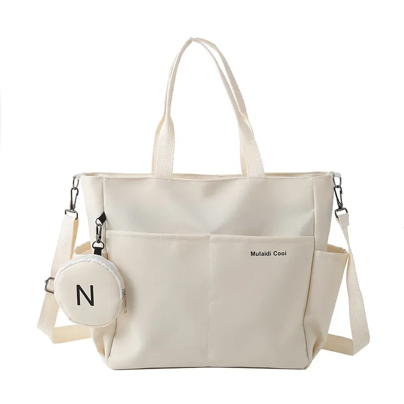 sac à bandoulière en toile japonaise pour femmes, fourre tout, sacoche pour étudiantes, sacs à main pour dames, 2024
