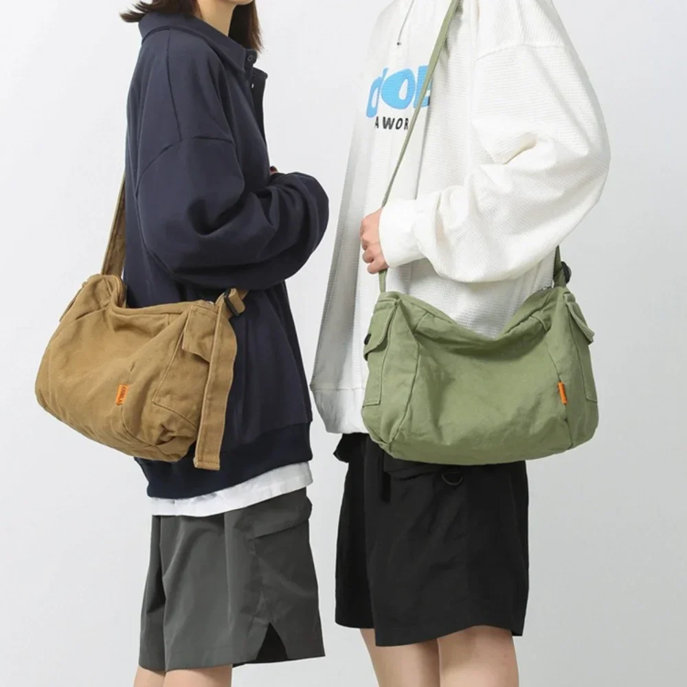 hobo sac en toile souple pour femme, sac en tissu souple, sac à bandoulière pour étudiant, livre scolaire de taille moyenne, poudres pour ordinateur portable, sac latéral messenger, y2k