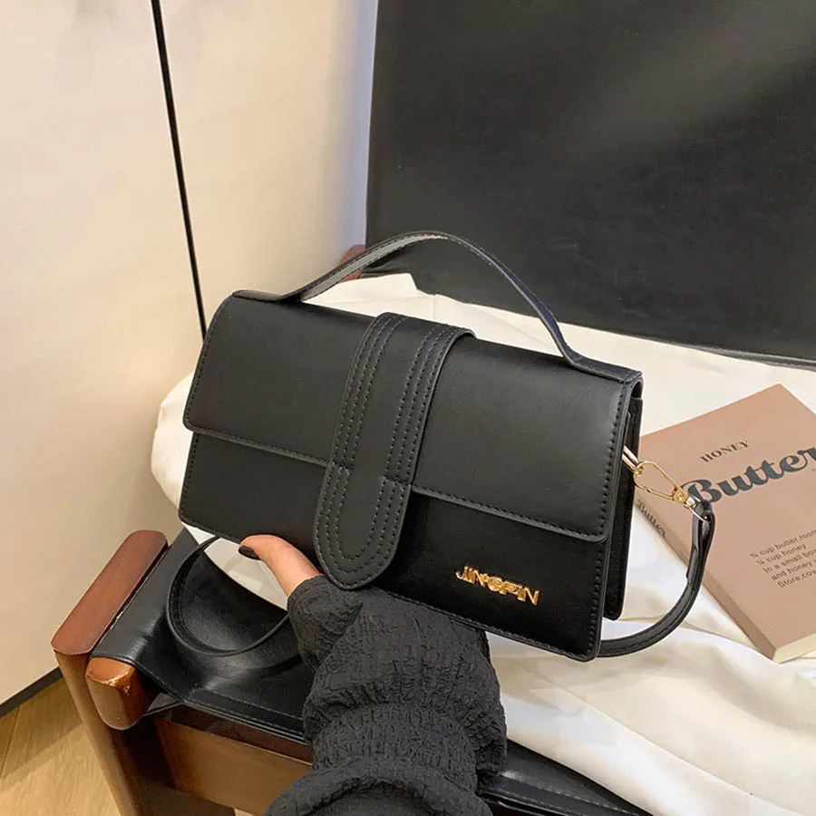 Petit sac à main carré à la mode pour femmes, sac à bandoulière simple, sac Texture de qualité, sac polyvalent élégant pour dames