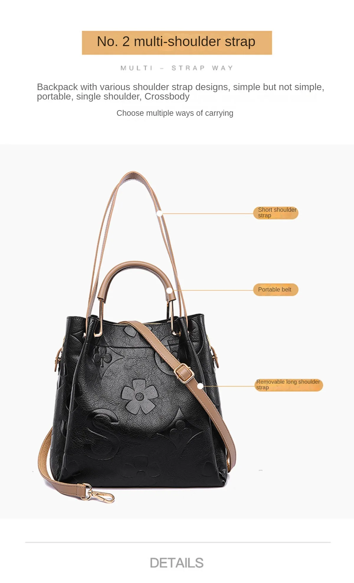 sac seau d'été pour femmes, nouvelle mode, sac à main en relief pour femmes, rétro européen et américain, grande capacité, sac à bandoulière pour ordinateur portable