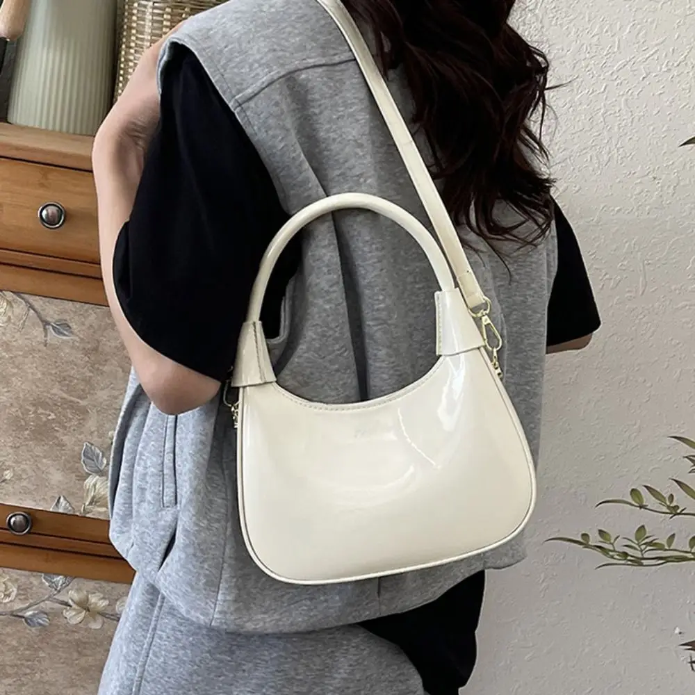 Sac fourre-tout classique en PU Hobo, élégant, grande capacité, sac sous les bras français, anti-éclaboussures, Texture Polyester d'eau, sac à main de voyage