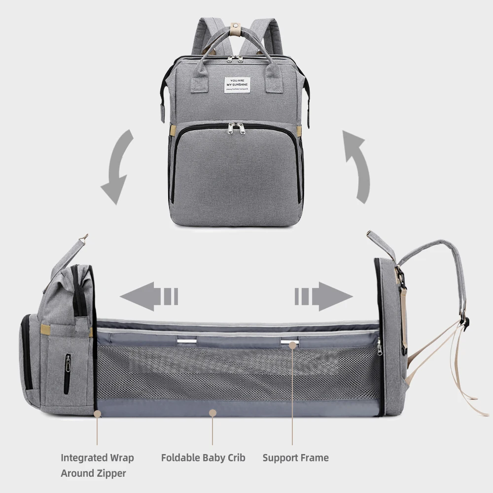 sacs à couches étanches multifonctions pour bébé, sac à dos de voyage pour nouveau né de 0 à 12 mois, valises, 20l