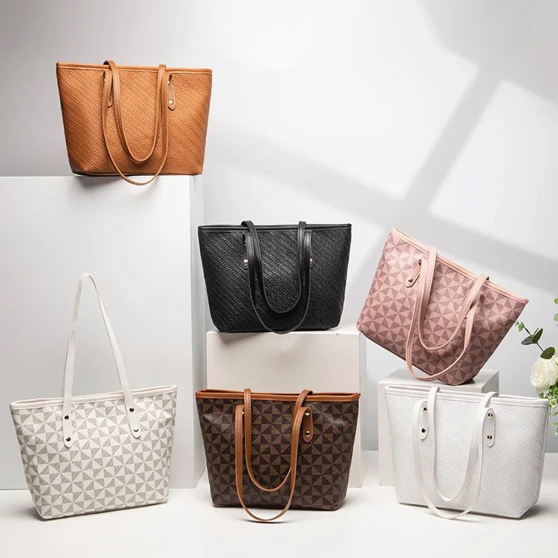 Sac à main à fleurs en relief pour femmes, sac de shopping polyvalent de grande capacité, nouvelle collection 2023