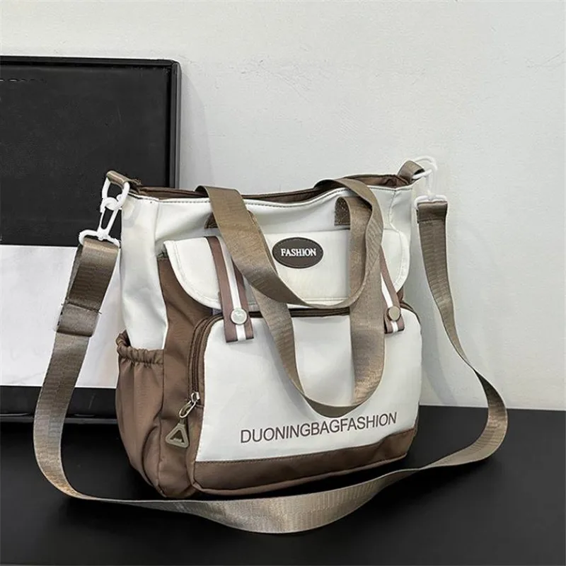 Sac fourre-tout pour femmes, sac à main quotidien de grande capacité, sac à bandoulière seau de voyage, sac messager à la mode, sacs d'école de Camp
