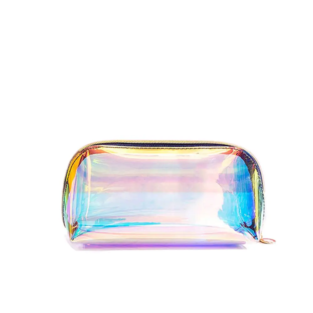 sac de rangement pour pinceaux de maquillage, fourre-tout, sac de lavage transparent pour femmes, pochette de maquillage à fermeture éclair, organisateur de toilette, sac à cosmétiques de voyage