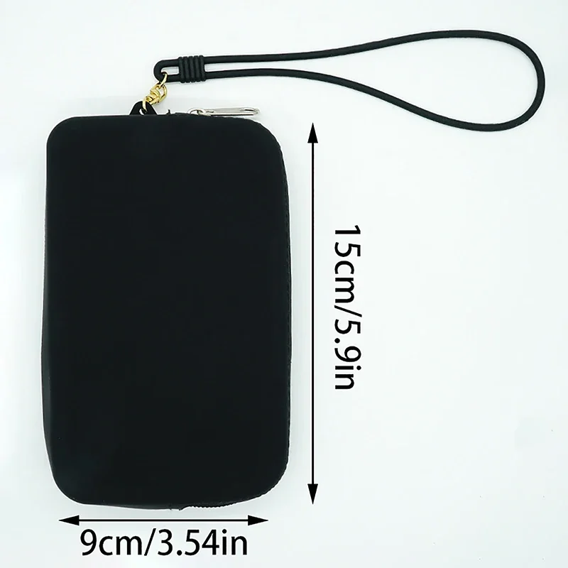 sac de rangement carré en silicone pour cosmétiques, porte brosse de maquillage de voyage, sac de rangement numérique portable, étui étanche
