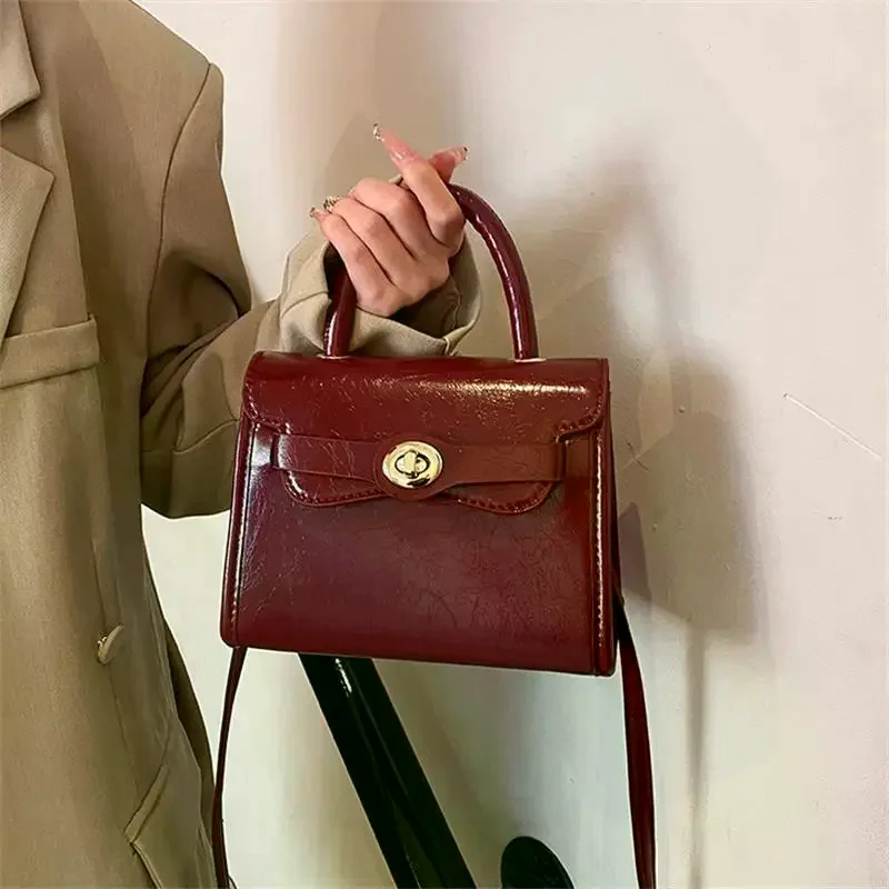 sac à main rétro carré pour femmes, sac à bandoulière simple pour dames, sac à bandoulière tendance, fourre tout élégant et minimal, cadeaux
