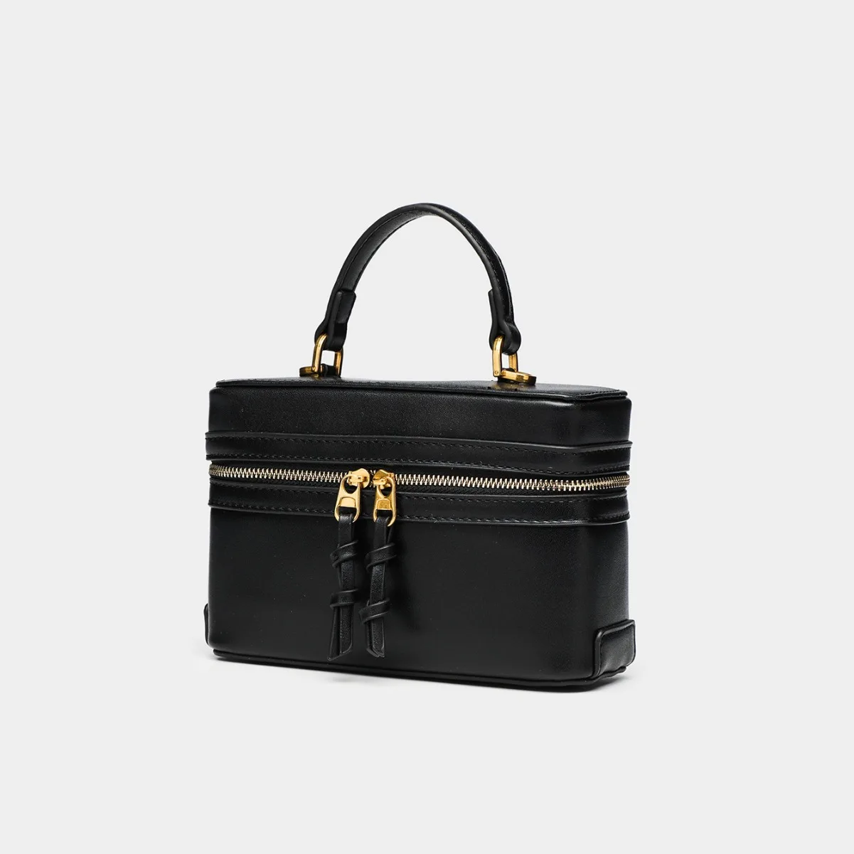 sac carré noir d'été 2025, sac à bandoulière structuré pour femmes, fourre tout à poignée supérieure tendance, sac minimaliste de jour à nuit