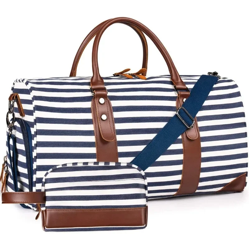 sac à vêtement convertible avec sangle initiée, sac de sport à main pour hommes et femmes, valise trempée, grands sacs de week-end de voyage