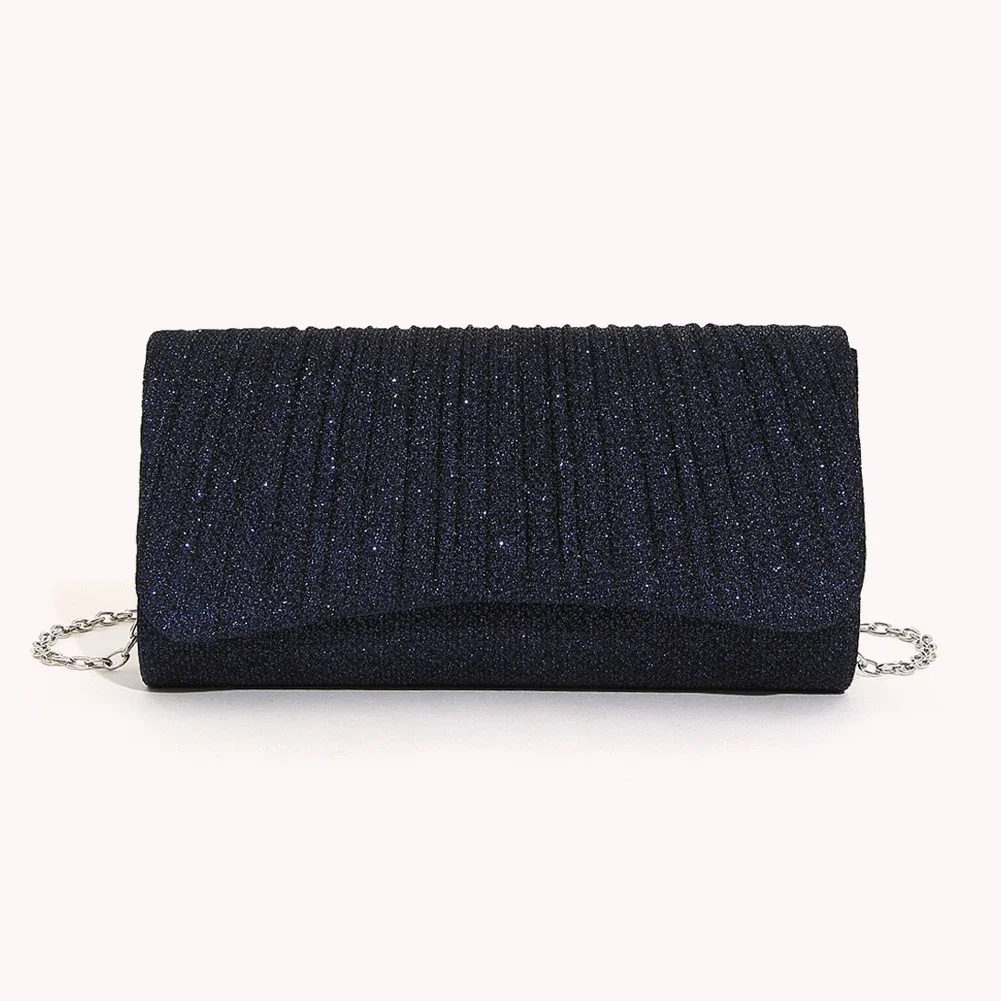 Pochette à Bandoulière Brillante Élégante pour Femme, Sac à Main Tote Chic pour Cocktail et Mariage, à la Mode