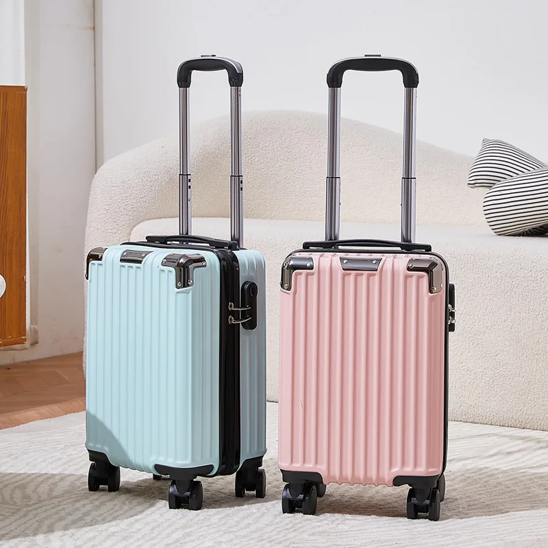 boîte à bagages à main de 16 pouces, petite valise à main pour femmes et hommes, valise de voyage courte distance, roues pivotantes légères