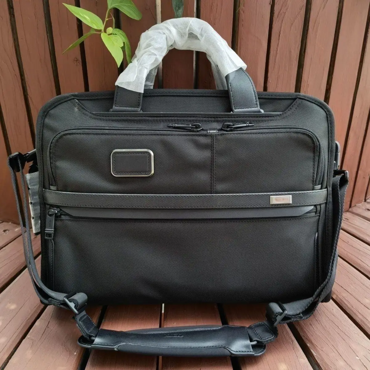 porte-documents élégant à une épaule - sac à main de style classique pour hommes, sac pour ordinateur portable en nylon balistique