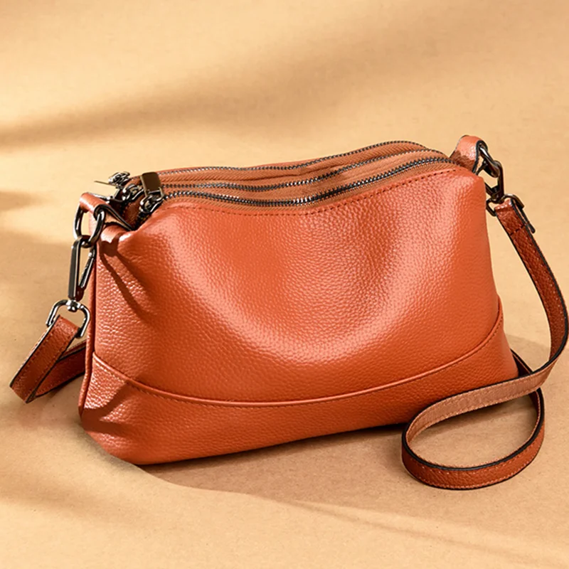 nouvelle mode femmes sacs à main en cuir véritable sacs pour femmes concepteur femme sacs à bandoulière marque de luxe peau de vache dames sac de messager