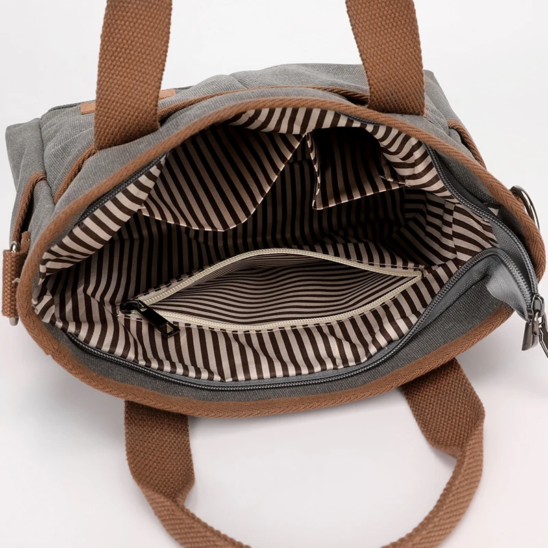 sac à main de voyage en toile pour femme, poignée supérieure, sac à bandoulière initié, fourre tout pour femme, sac messager